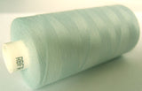 MOON 114 Pale Sky Blue Coates Sewing Thread,Spun Polyester 1000 Yard Spool, 120's - Ribbonmoon