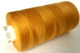 MOON 204 Old Gold Coats Sewing Thread,Polyester 1000 Yard Spool,120's