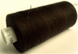 MOON 081 Dark Brown Coates Sewing Thread,Spun Polyester 1000 Yard Spool, 120's