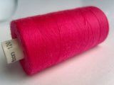 MOON 057 Shocking Pink Coats Sewing Thread,Spun Polyester 1000 Yard Spool, 120's