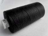 MOON 086 Dark Smoked Grey Coates Sewing Thread,Spun Polyester 1000 Yard Spool, 120's