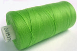 MOON 103 Lime Green Coates Sewing Thread,Spun Polyester 1000 Yard Spool, 120's