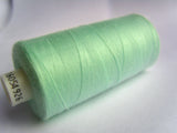 MOON 104 Aqua Coates Sewing Thread,Spun Polyester 1000 Yard Spool, 120'