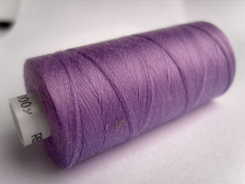 MOON 219 Lilac Coates Sewing Thread,Spun Polyester 1000 Yard Spool, 120's