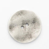 B18119 18mm Antique Silver Metal 2 Hole Button