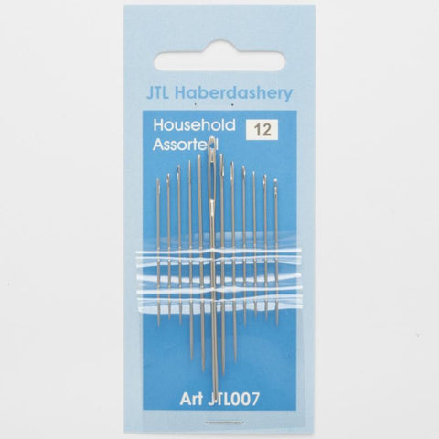 N023 Household Assortment Hand Sewing Needles, 12 Needles