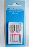 NMACH13 Machine Needles Standard Point 70/9 5 Piece Card - Ribbonmoon