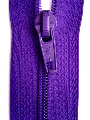 Z4936 Optilon 30cm Purple Nylon No.5 Open End Zip - Ribbonmoon