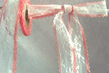 R0409 32mm White Lace Ribbon with Acetate Borders - Ribbonmoon