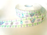 R0542 27mm Cotton Tape Ribbon Easter Print Design