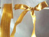 R0562 24mm Metallic Gold and Honey Gold Shot Ribbon - Ribbonmoon
