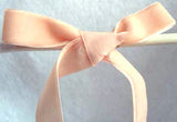 R1162 17mm Pale Peach Pink Nylon Velvet Ribbon - Ribbonmoon