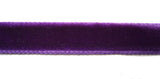 R1188 10mm Purple Nylon Velvet Ribbon - Ribbonmoon