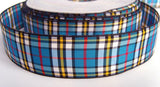 R1285 26mm Double Faced Polyester Tartan Ribbon - Ribbonmoon