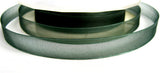 R1295 13mm Forest Green Sheer Ribbon, Monofil Edged