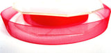 R1299 13mm Red Sheer Ribbon - Ribbonmoon