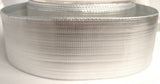 R1318 40mm Silver Smooth Metallic Lurex Ribbon - Ribbonmoon