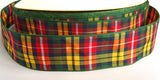 R1468 25mm Polyester Buchanan Tartan Ribbon - Ribbonmoon