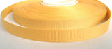 R1965 10mm Honey Gold Polyester Grosgrain Ribbon - Ribbonmoon