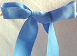 R2017 39mm Bright Dusky Blue Millinery Petersham - Ribbonmoon
