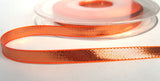 R2104 7mm Copper Thin Metallic Lurex Ribbon by Berisfords - Ribbonmoon