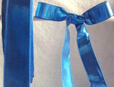 R2129 15mm Royal Blue Thin Metallic Lurex Ribbon by Berisfords - Ribbonmoon