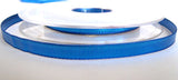 R2130 7mm Royal Blue Thin Metallic Lurex Ribbon by Berisfords - Ribbonmoon