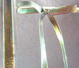 R2141 7mm Mixed Colours Thin Metallic Lurex Ribbon by Berisfords - Ribbonmoon