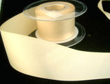 R2333 40mm Cream Polyester Soft Touch Taffeta Ribbon by Berisfords