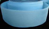 R2381 38mm Pompadour Blue Nylon Taffeta Ribbon