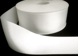R3010 70mm White Double Faced Satin Ribbon by Berisfords - Ribbonmoon