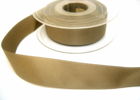 R2658 22mm French Beige Double Face Satin Ribbon