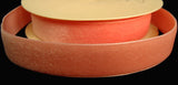 R2667 22mm Deep Peach Nylon Velvet Ribbon by Berisfords