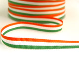 R1650 9mm Irish National Flag Colours Grosgrain Ribbon