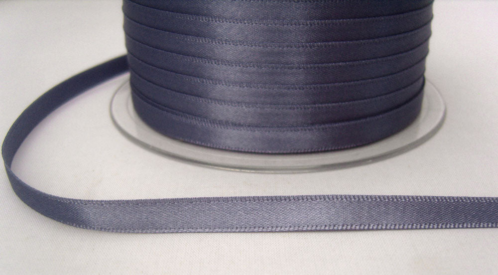 Moonlight Blue 3mm Double Face Satin Ribbon | Berisfords 490 – Ribbonmoon