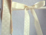 R3900 10mm Candlelight Tonal Woven Cubist design Ribbon by Offray. - Ribbonmoon