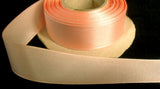 R3947 25mm Peach Melba Taffeta Ribbon - Ribbonmoon