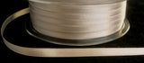 R4086 5mm Silver Grey Double Face Satin Ribbon by Berisfords - Ribbonmoon