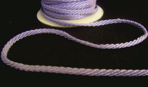 C418 5mm Orchid Barley Twist Woven Polyester Cord By Berisfords