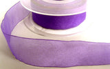 R4207 25mm Purple Nylon Sheer Ribbon by Berisfords - Ribbonmoon