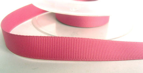 R4250 15mm Deep Dusky Pink Polyester Grosgrain Ribbon by Berisfords ...