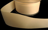 R4255L 33mm Cream Nylon Grosgrain Ribbon by Berisfords