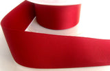 R4273 34mm Pale Burgundy Nylon Grosgrain Ribbon by Berisfords