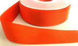 R4280 25mm Orange Polyester Grosgrain Ribbon by Berisfords