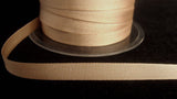 R4293 10mm Beige Polyester Grosgrain Ribbon by Berisfords - Ribbonmoon