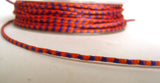 C328 2.5mm Purple and Orange Wired Decorative Cord