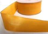 R4601 39mm Burnt Gold and Metallic Gold Shot Woven Ribbon - Ribbonmoon