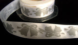 R4603 25mm White Satin Ribbon with a Wedding Printed Design - Ribbonmoon