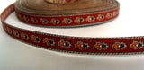 R4651C 12mm Russet 100% Cotton Ribbon - Ribbonmoon