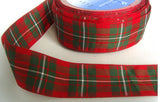 R4663 37mm MacGregor Tartan Polyester Ribbon